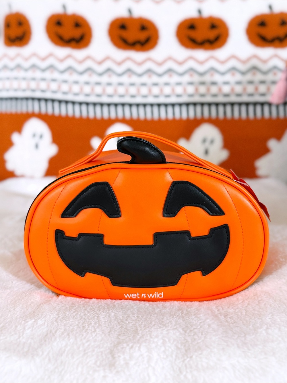 Wet n Wild Halloween Pumpkin Makeup Bag